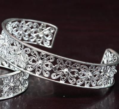 时尚与品质并存 925纯银手镯的批发优势与市场前景